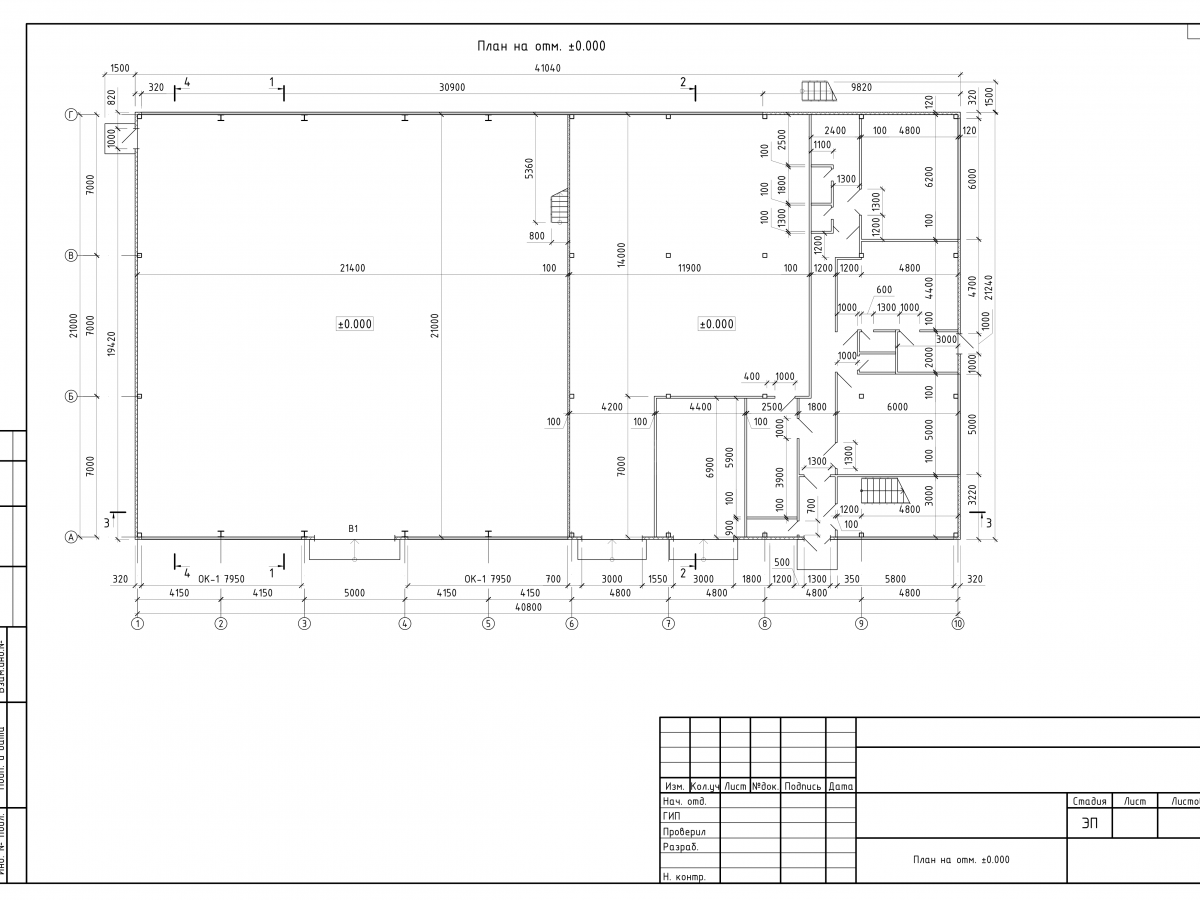 3D визуализация Проект СТО с АБК из сэндвич-панелей - фото 9