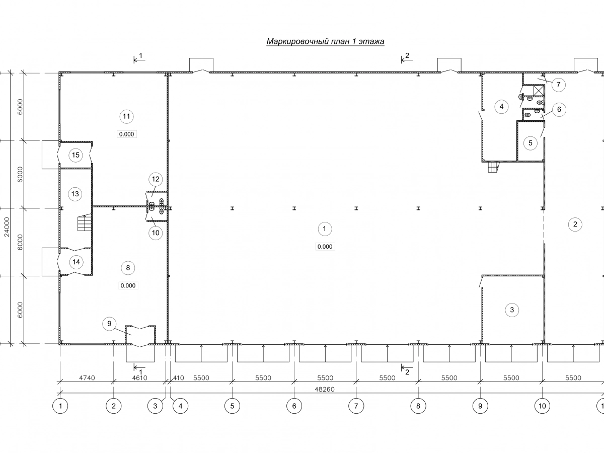 3D визуализация Производственно-деловой комплекс из сэндвич-панелей - фото 11